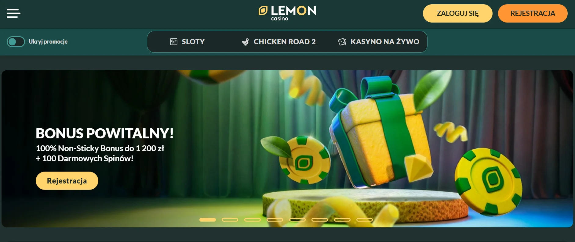 Strona Lemon Casino